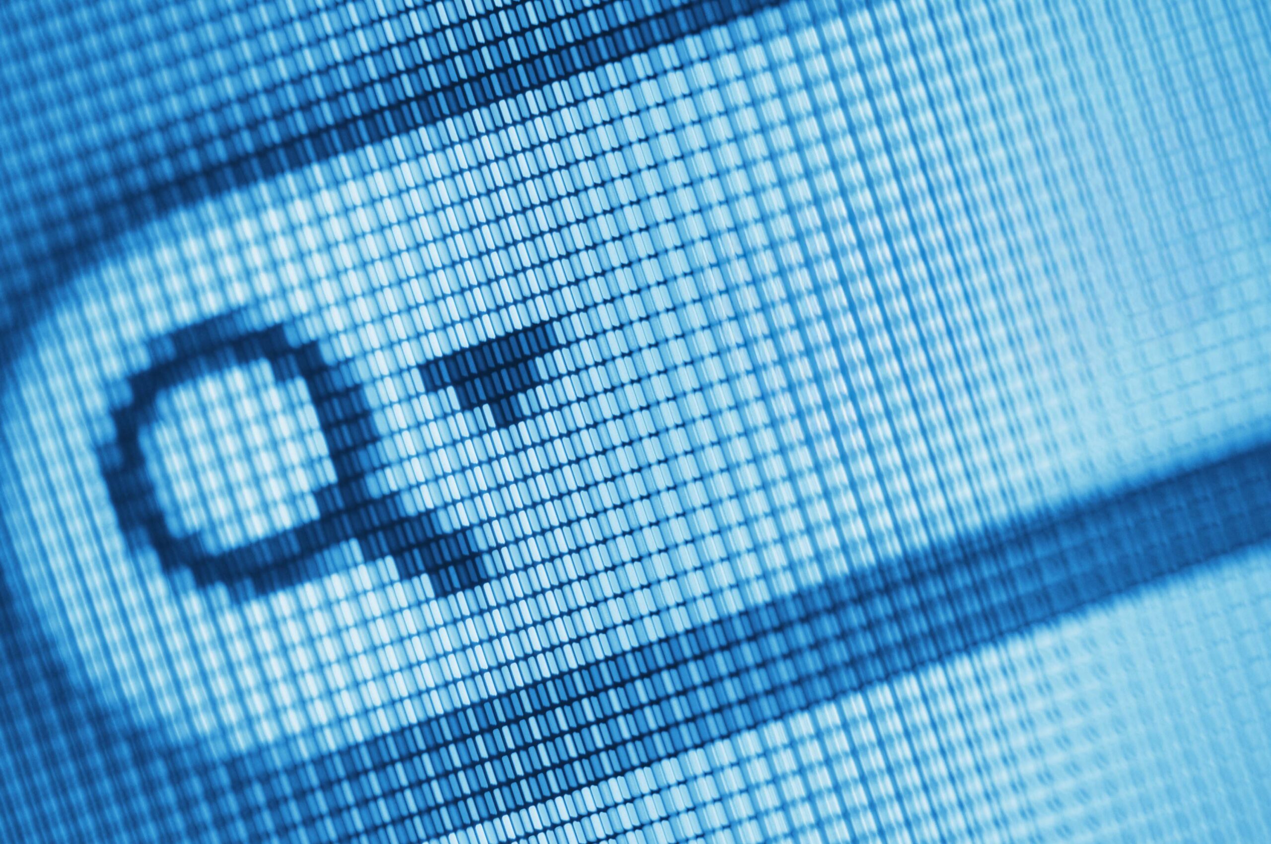 Closeup of AI search on computer screen